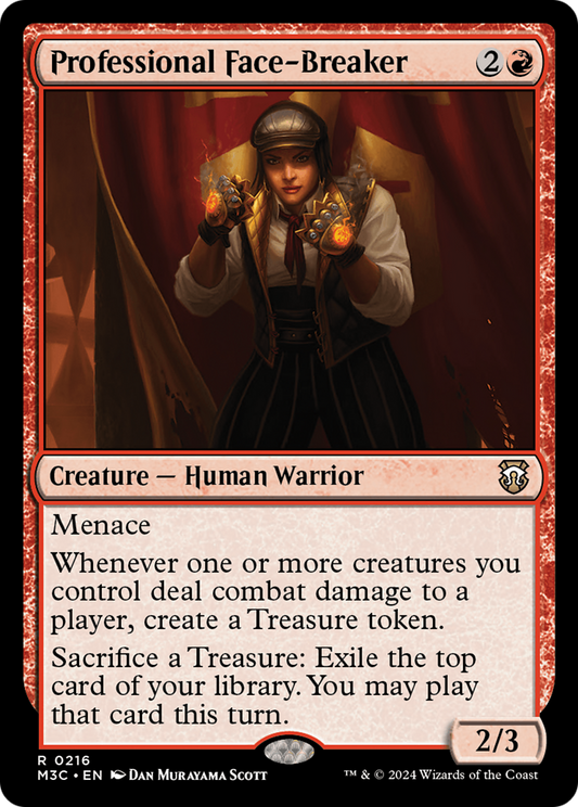 Professional Face-Breaker (M3C-216) - [Modern Horizons 3 Commander]