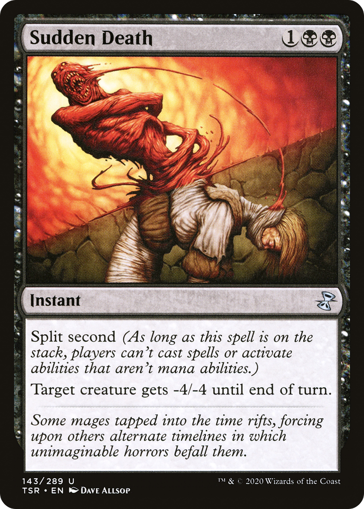 Sudden Death (TSR-143) - [Time Spiral Remastered] Foil