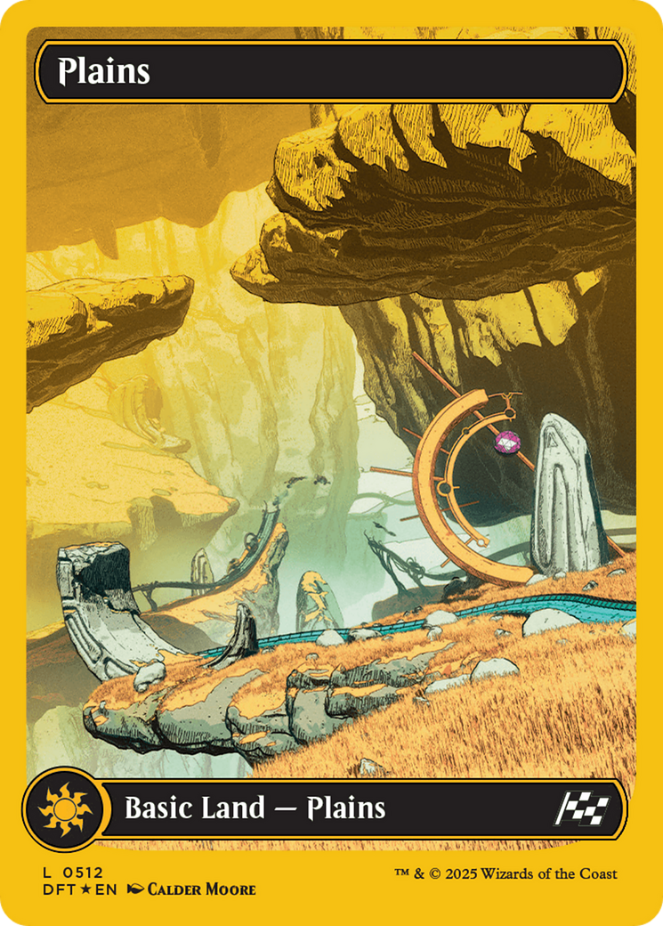 Plains (DFT-512) - [Aetherdrift]: (Full Art) Foil