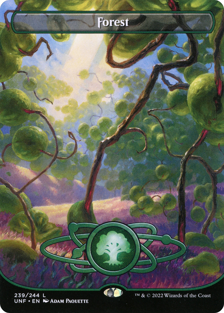 Forest (UNF-239) - [Unfinity] (Borderless) Foil