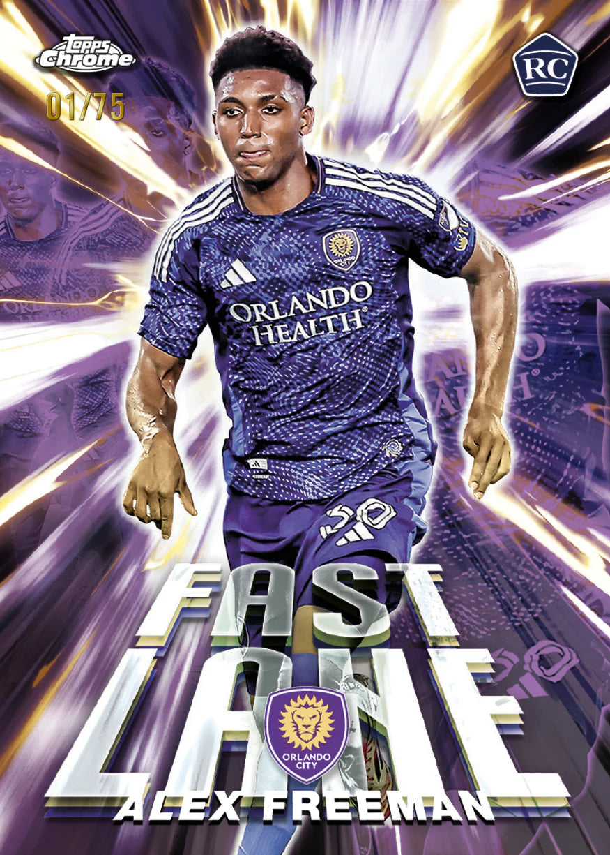 Topps Chrome® MLS Soccer 2025 Value Box