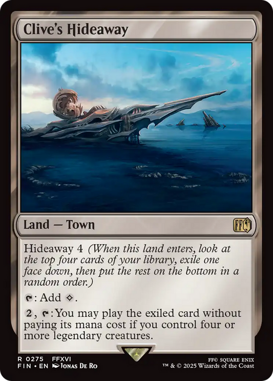 Clive's Hideaway (FIN-275) - [FINAL FANTASY] Foil