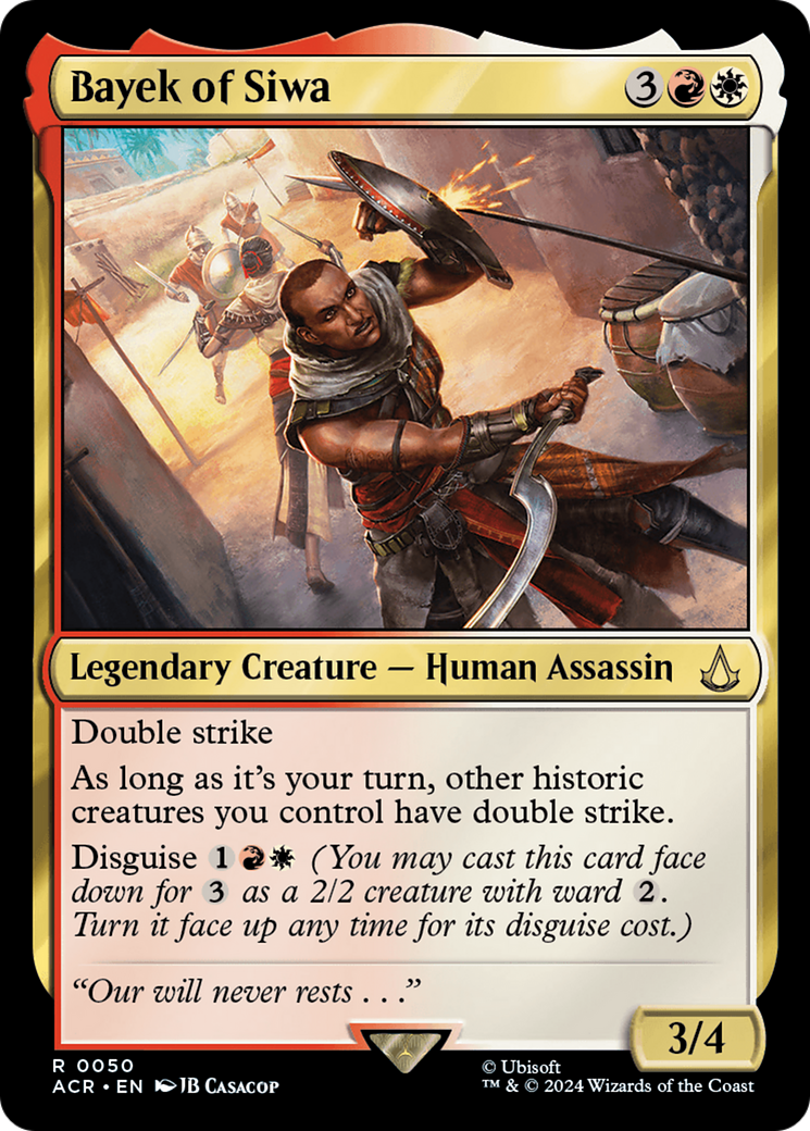 Bayek of Siwa (ACR-050) - [Assassin's Creed] Foil