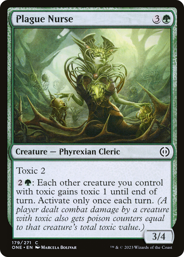 Plague Nurse (ONE-179) - [Phyrexia: All Will Be One] Foil