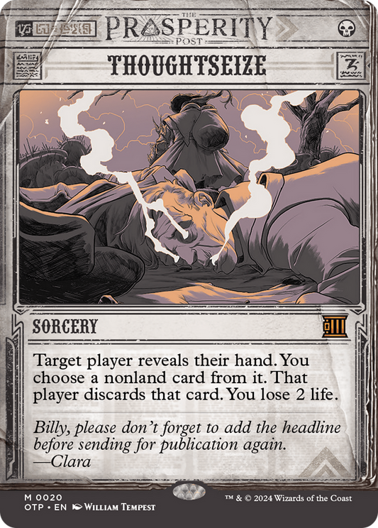 Thoughtseize (OTP-020) - [Breaking News]: (Showcase) (Borderless)