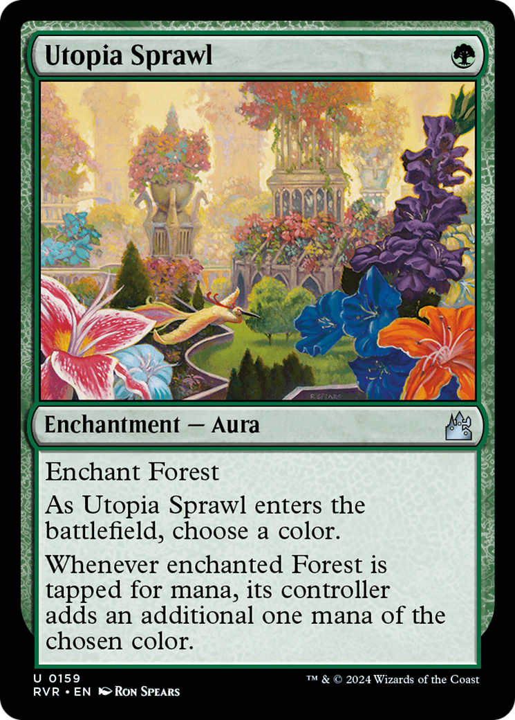 Utopia Sprawl (RVR-159) - [Ravnica Remastered] Foil