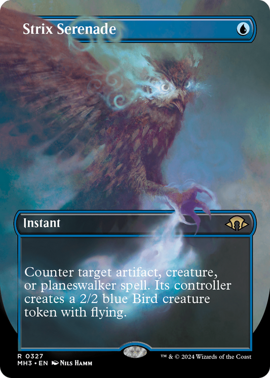Strix Serenade (MH3-327) - [Modern Horizons 3] (Sans bordure) Feuille 