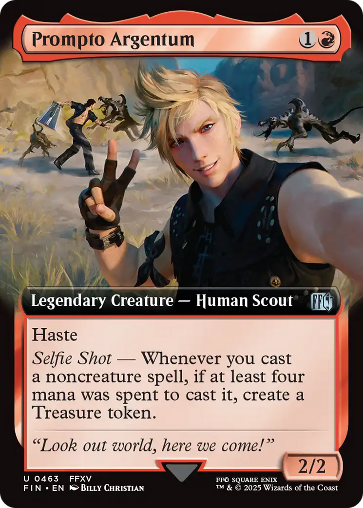 Prompto Argentum (FIN-463) - [FINAL FANTASY]: (Extended Art)