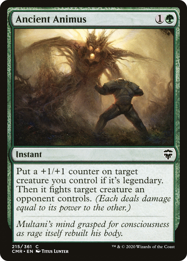 Ancient Animus (CMR-215) - [Commander Legends]