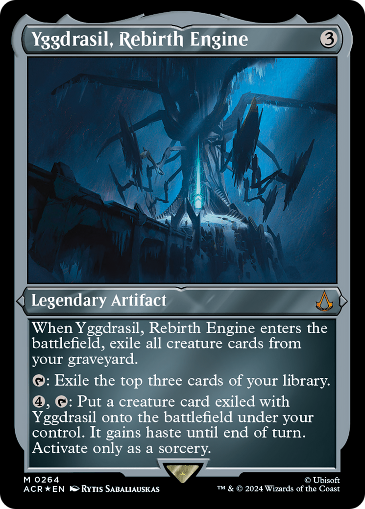 Yggdrasil, Rebirth Engine (ACR-264) - [Assassin's Creed] Etched Foil