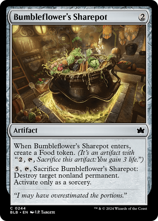 Bumbleflower's Sharepot (BLB-244) - [Bloomburrow] Foil