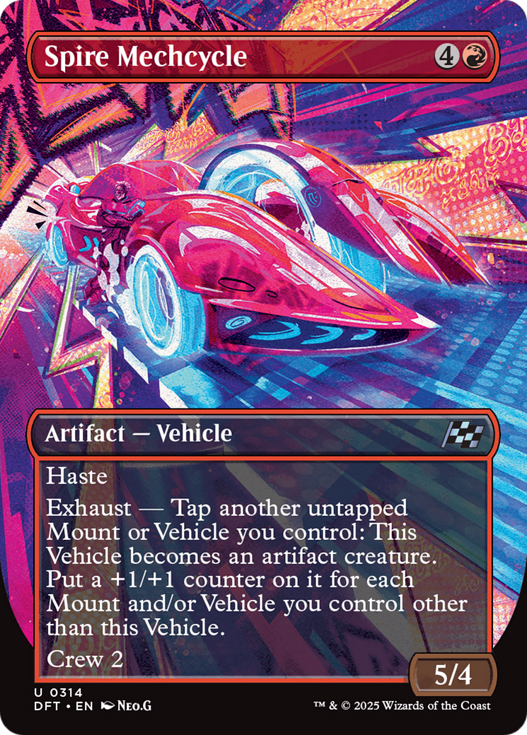 Spire Mechcycle (DFT-314) - [Aetherdrift] (Borderless)