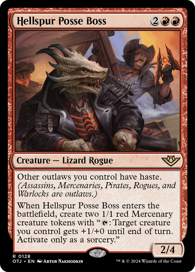Hellspur Posse Boss (OTJ-128) - [Hors la loi de Thunder Junction] 