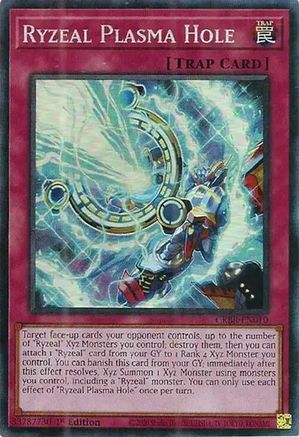 Ryzeal Plasma Hole (CR) (CRBR-EN010) - Crossover Breakers 1st Edition