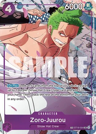 Zoro-Juurou (ST18-004) (ST18-004) - Emperors in the New World