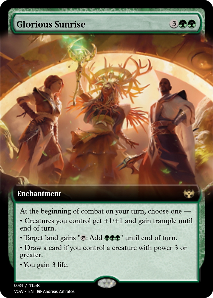 Glorious Sunrise (PRM-95407) - [Magic Online Promos]