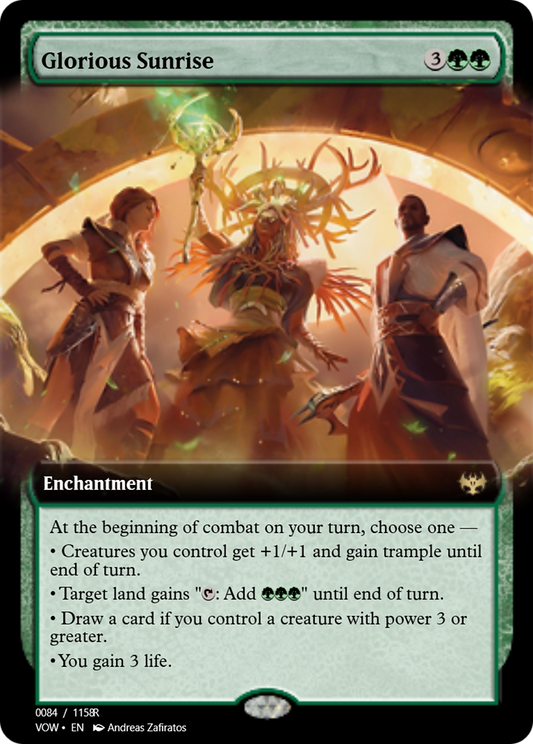 Glorious Sunrise (PRM-95407) - [Magic Online Promos]
