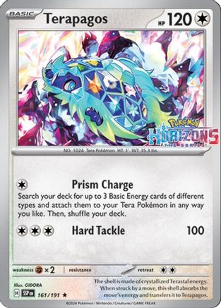 Terapagos - 161/191 - [Miscellaneous Cards & Products] Reverse Holofoil