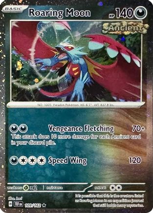 Roaring Moon - 109/162 (Cosmos Holo) 109 - [Miscellaneous Cards & Products] Holofoil