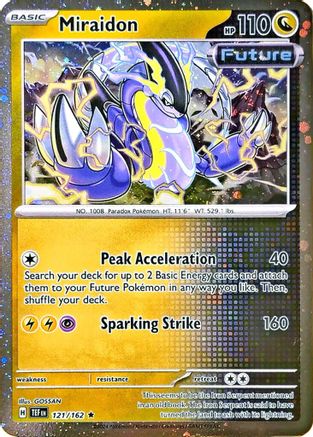 Miraidon - 121/162 (Cosmos Holo) 121 - [Miscellaneous Cards & Products] Holofoil
