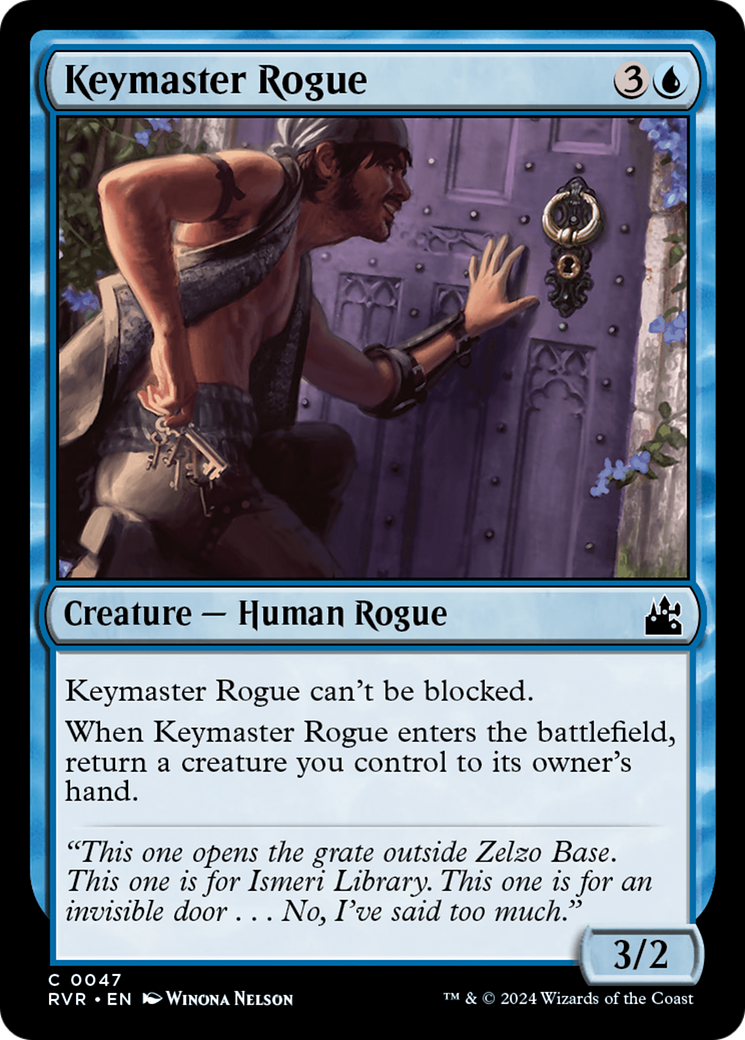 Keymaster Rogue (RVR-047) - [Ravnica Remastered]