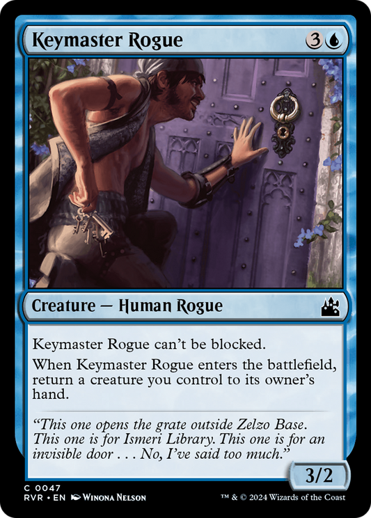 Keymaster Rogue (RVR-047) - [Ravnica Remastered]