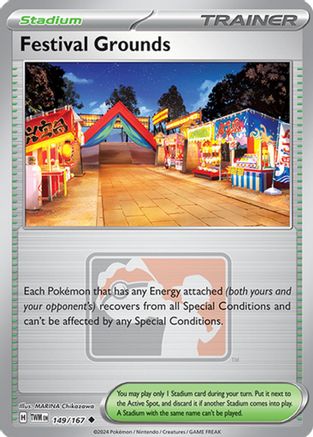 Festival Grounds - 149/167 (League Promo) - [League & Championship Cards] Reverse Holofoil