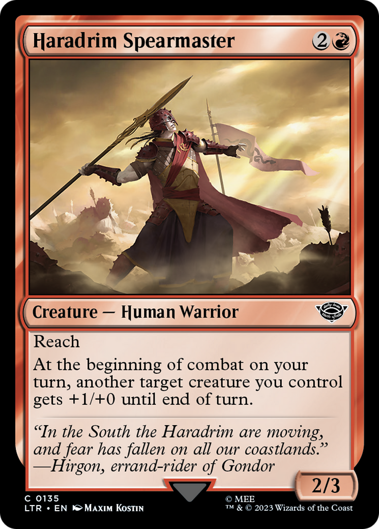 Haradrim Spearmaster [Le Seigneur des Anneaux : Les Contes de la Terre du Milieu] 
