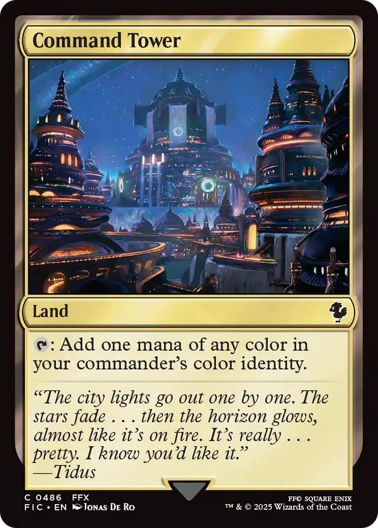 Command Tower (FIC-486) - [Commander: FINAL FANTASY]