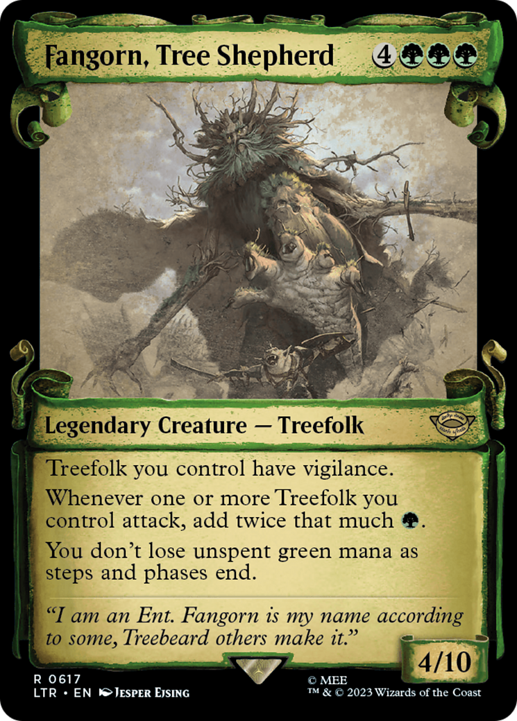 Fangorn, Tree Shepherd (LTR-617) - [The Lord of the Rings: Tales of Middle-earth]: (Showcase) Foil