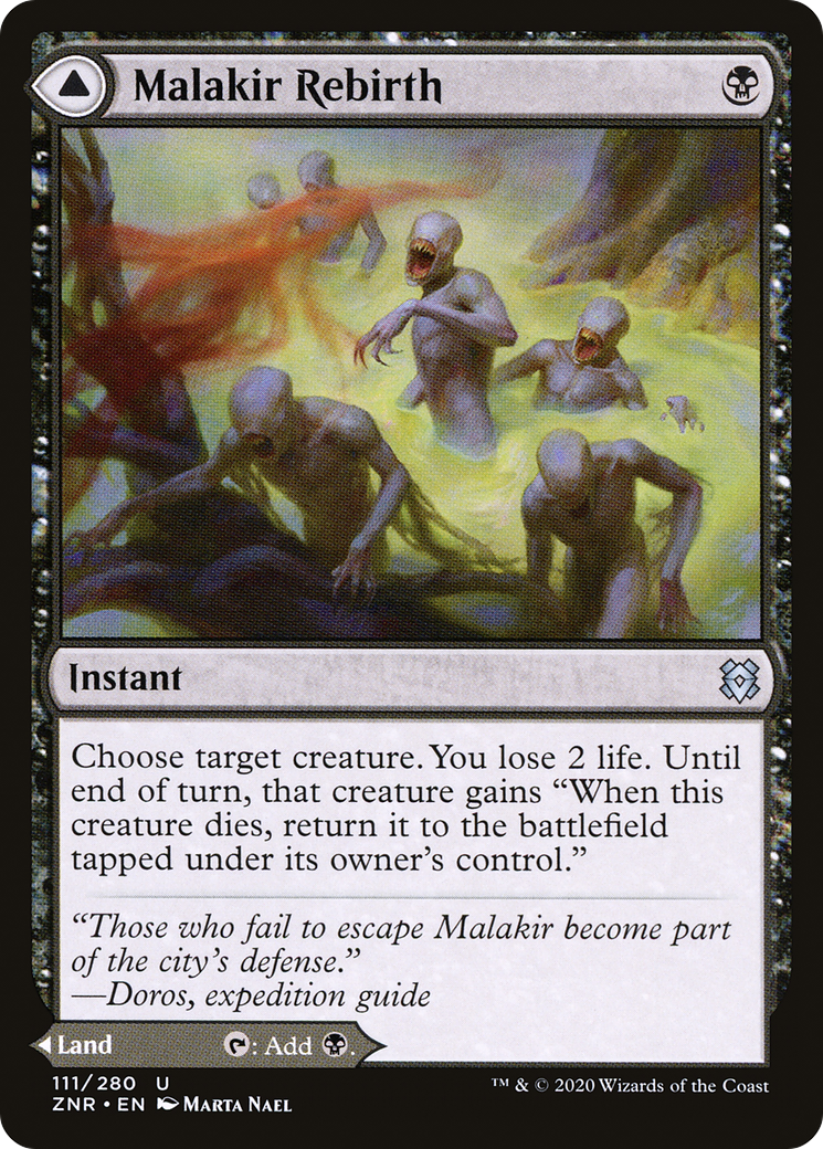 Malakir Rebirth (ZNR-111) - [Zendikar Rising] Foil