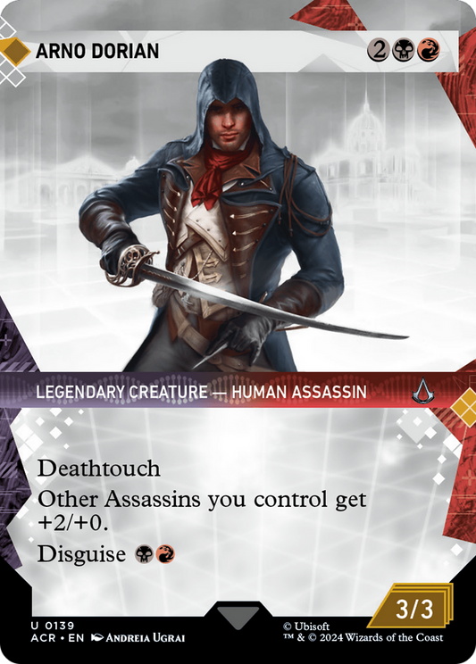 Arno Dorian (ACR-139) - [Assassin's Creed] : (Vitrine) (Sans bordure) Feuille 