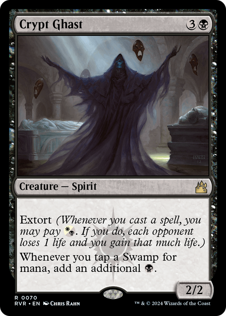 Crypt Ghast (RVR-070) - [Ravnica Remastered]