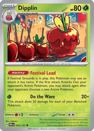 Dipplin 10/131 - [SV Prismatic Evolutions] Reverse Holofoil