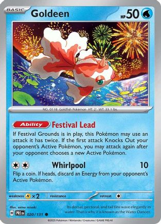 Goldeen 20/131 - [SV Prismatic Evolutions] Reverse Holofoil