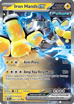 Iron Hands ex - 031/131 - [SV Prismatic Evolutions] Holofoil