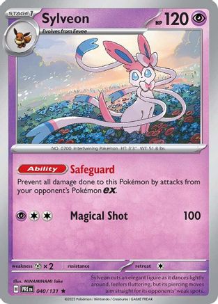 Sylveon 40/131 - [SV Prismatic Evolutions] Reverse Holofoil