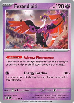 Fezandipiti 45/131 - [SV Prismatic Evolutions] Reverse Holofoil