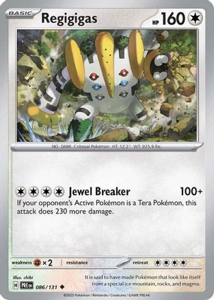 Regigigas 86/131 - [SV Prismatic Evolutions] Reverse Holofoil