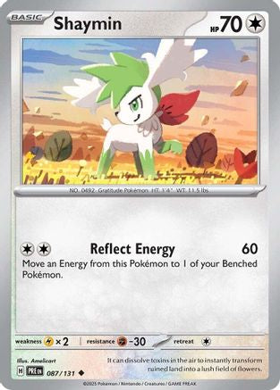 Shaymin 87/131 - [SV Prismatic Evolutions] Reverse Holofoil