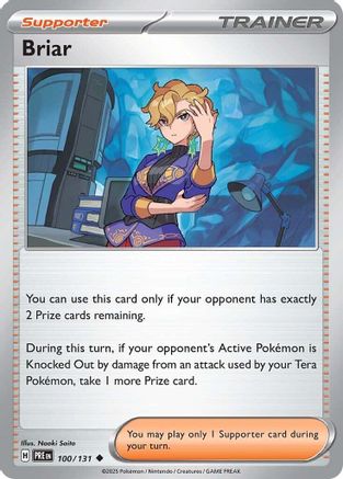 Briar 100/131 - [SV Prismatic Evolutions] Reverse Holofoil