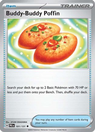 Buddy-Buddy Poffin 101/131 - [SV Prismatic Evolutions]