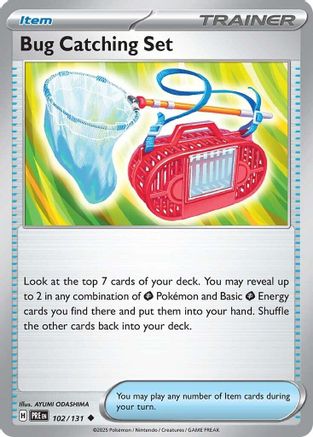 Bug Catching Set 102/131 - [SV Prismatic Evolutions] Reverse Holofoil