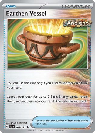 Earthen Vessel 106/131 - [SV Prismatic Evolutions] Reverse Holofoil