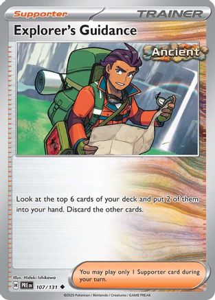 Explorer's Guidance 107/131 - [SV Prismatic Evolutions] Reverse Holofoil