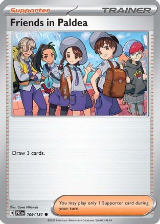 Friends in Paldea - 109/131 - [SV Prismatic Evolutions]