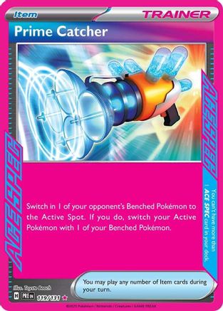 Prime Catcher 119/131 - [SV Prismatic Evolutions] Holofoil