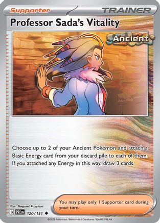 Professor Sada's Vitality 120/131 - [SV Prismatic Evolutions] Reverse Holofoil