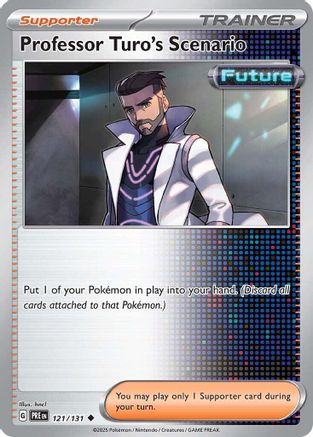Professor Turo's Scenario 121/131 - [SV Prismatic Evolutions] Reverse Holofoil