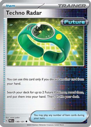 Techno Radar 130/131 - [SV Prismatic Evolutions] Reverse Holofoil